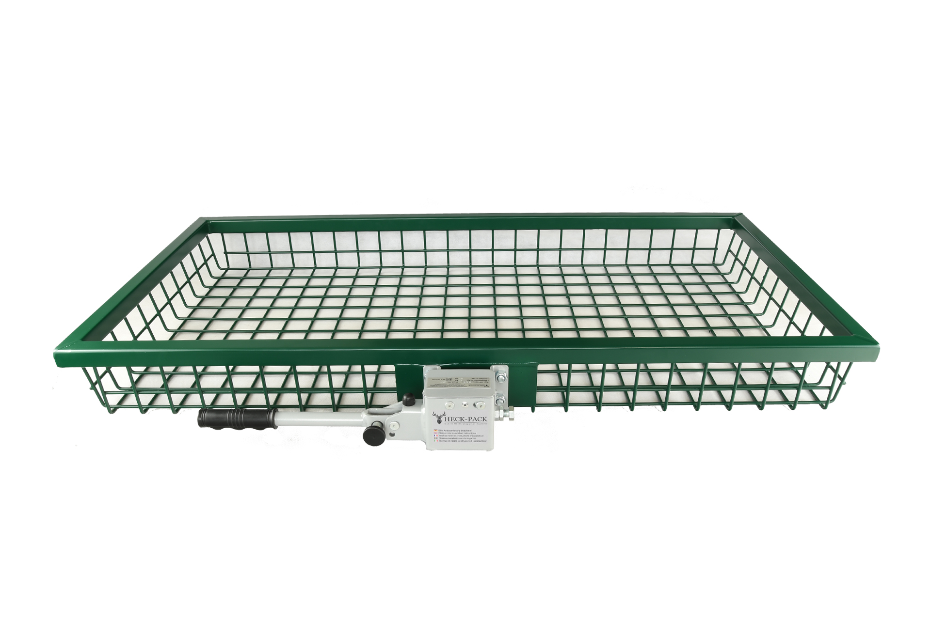 Hecktransporter Optimal 1200x600x125 mm, Grün