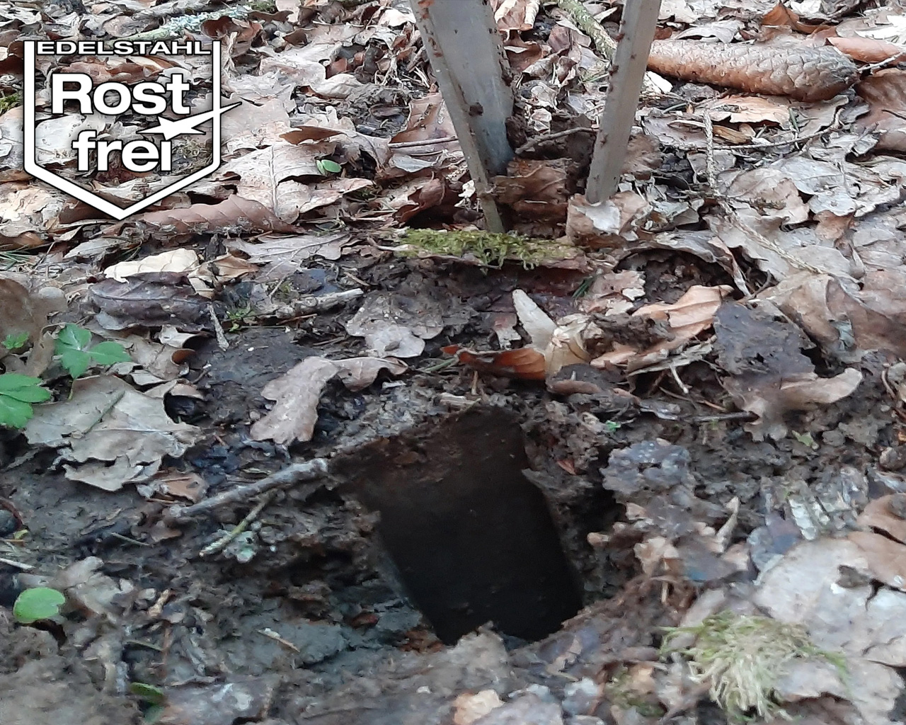 Kirreisen aus Edelstahl