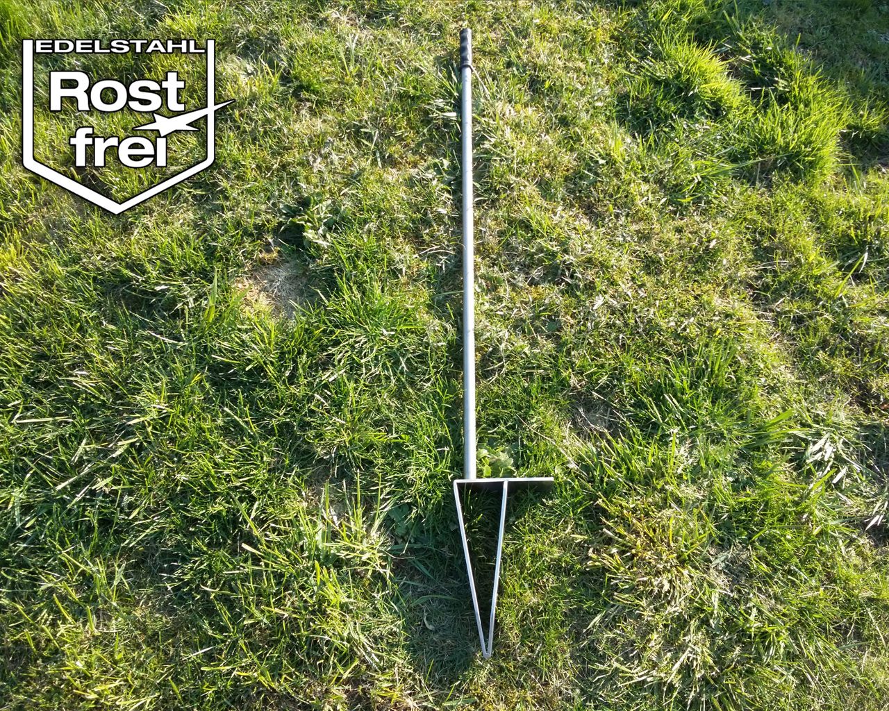 Kirreisen aus Edelstahl