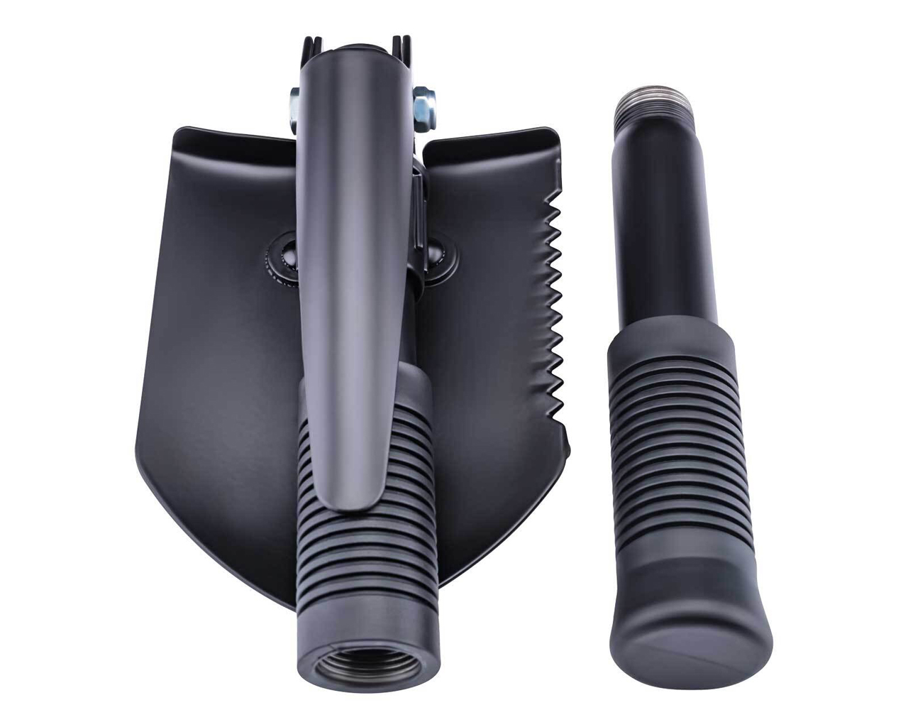 Herbertz CJH Klappspaten, schwarz