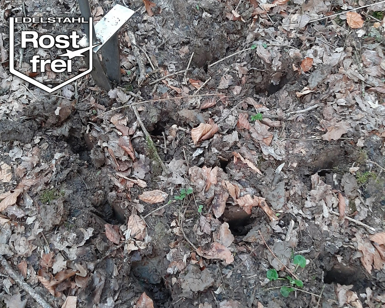 Kirreisen aus Edelstahl