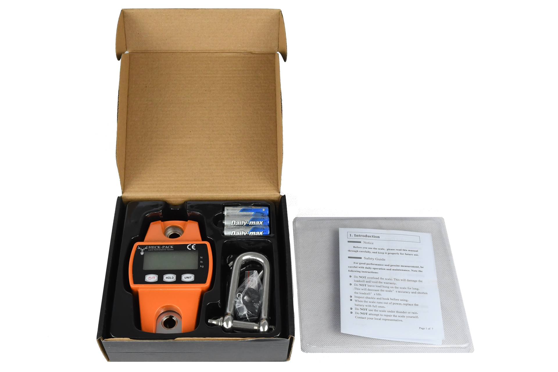 Digitale Wildwaage bis 300kg