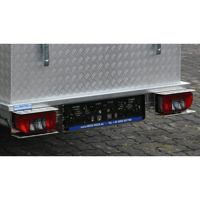 Beleuchtungssatz mit oder ohne Schutzeinrichtung für Hecktransporter – Ansicht 2