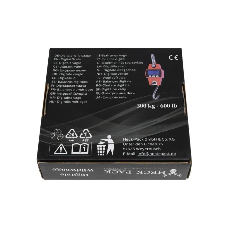 Digitale Wildwaage bis 300kg – Produktbild high 03