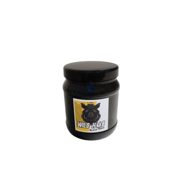 WILD HUB Black Snow Schwarzwild, Raubwild Lockmittel 750 Gr. – Variante schwarz