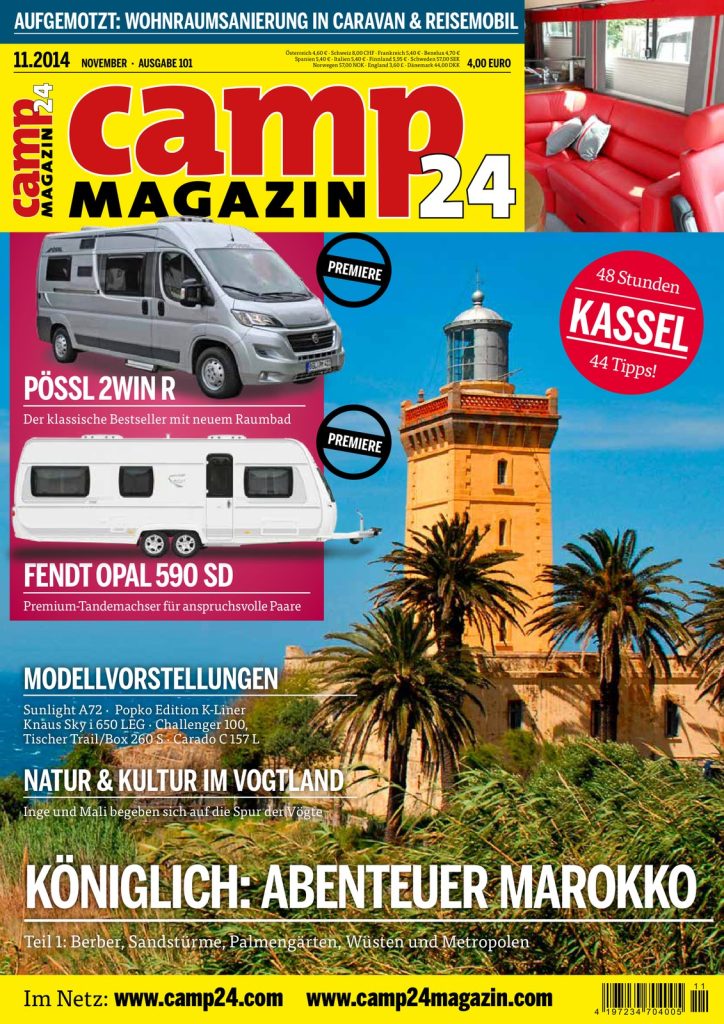 Titelseite Camp24 – Camp24: HECK-PACK in der Presse