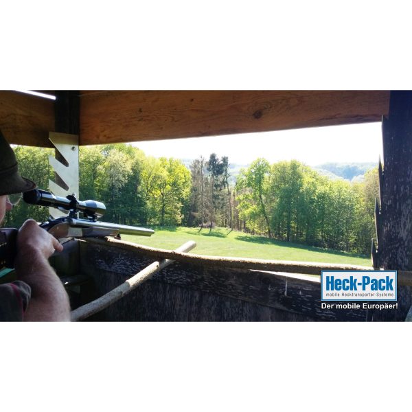 Gewehrauflage Modell "Bergjagd" aus Edelstahl